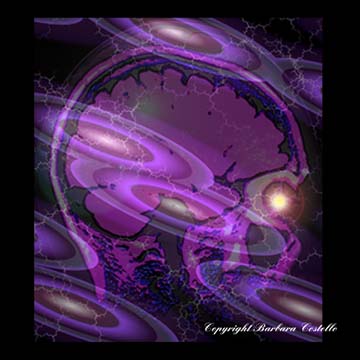 human brain art gallery image